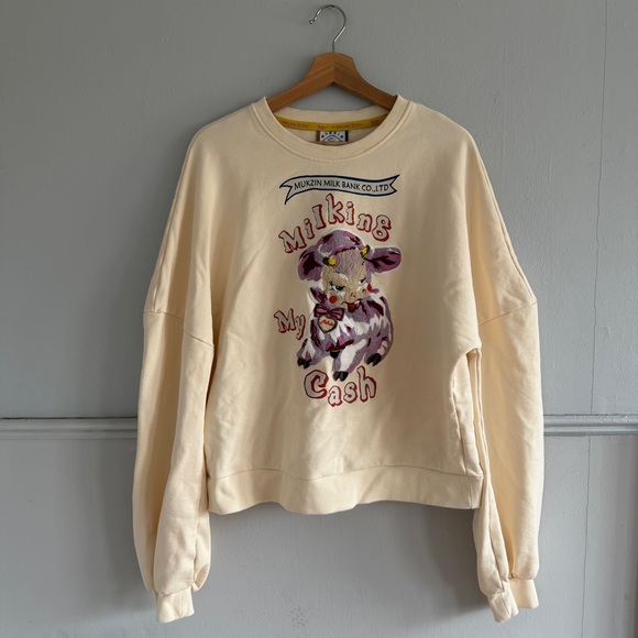 MUKZIN > Embroidered Crewneck - Picture 7 of 8